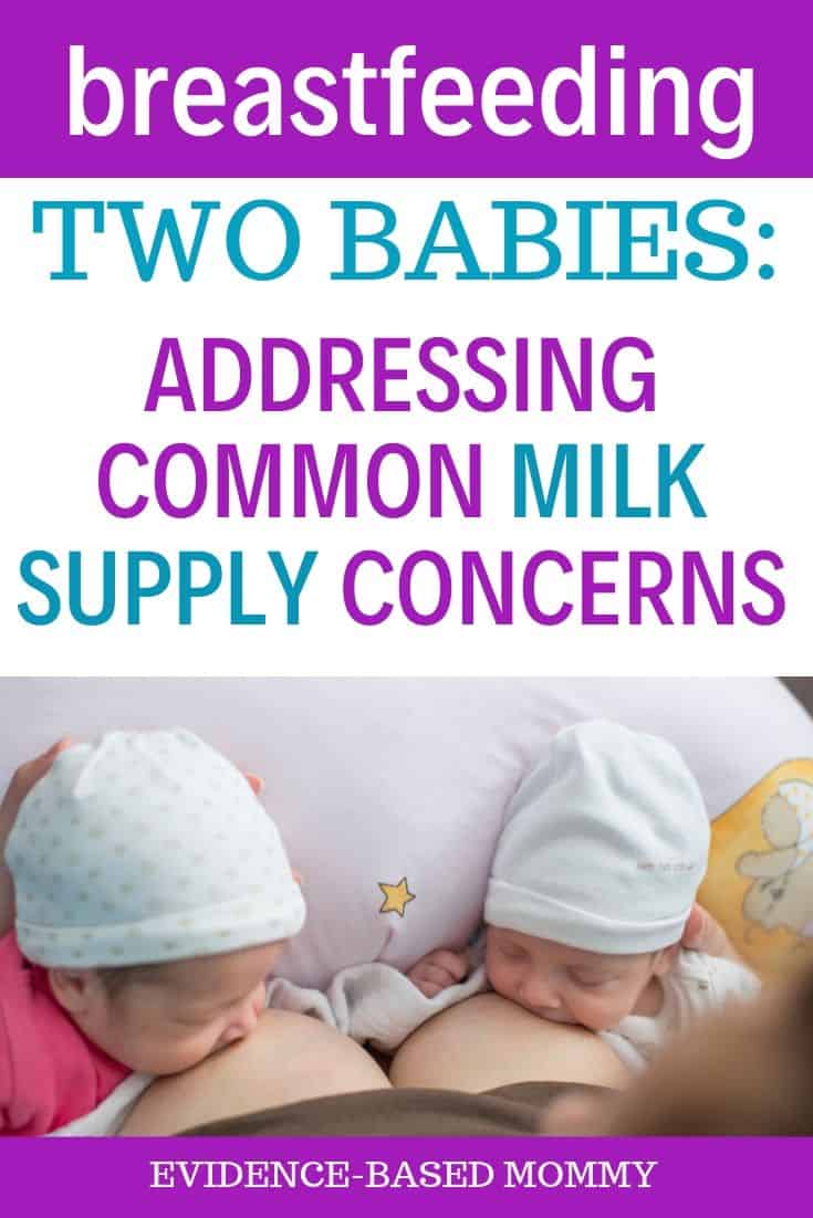 breastfeeding twins and milk supply