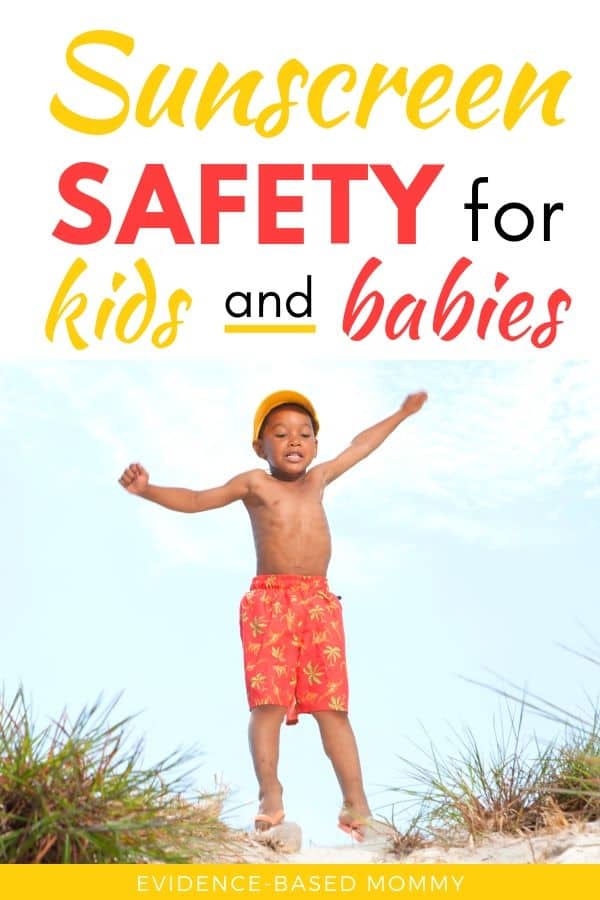sunscreen safety for kids