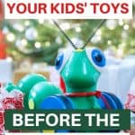 Holiday toy declutter