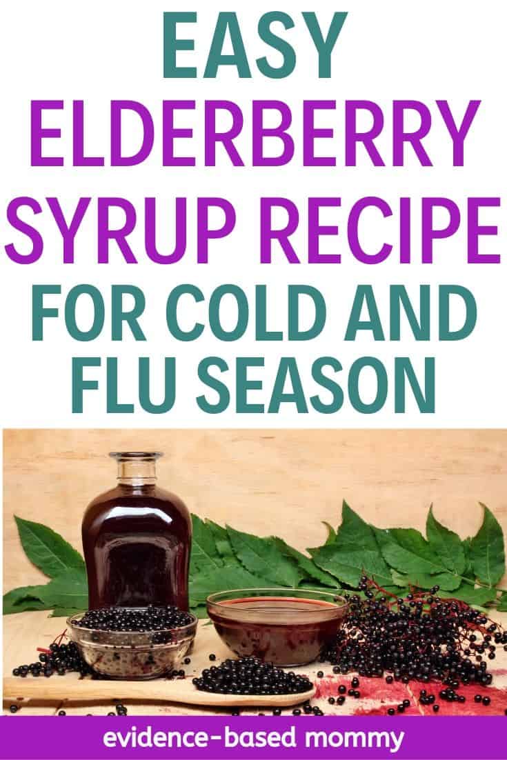 elderberry syrup recipe cold and flu