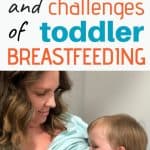 breastfeeding toddler boy