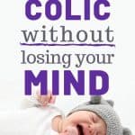 screaming baby with colic or purple crying