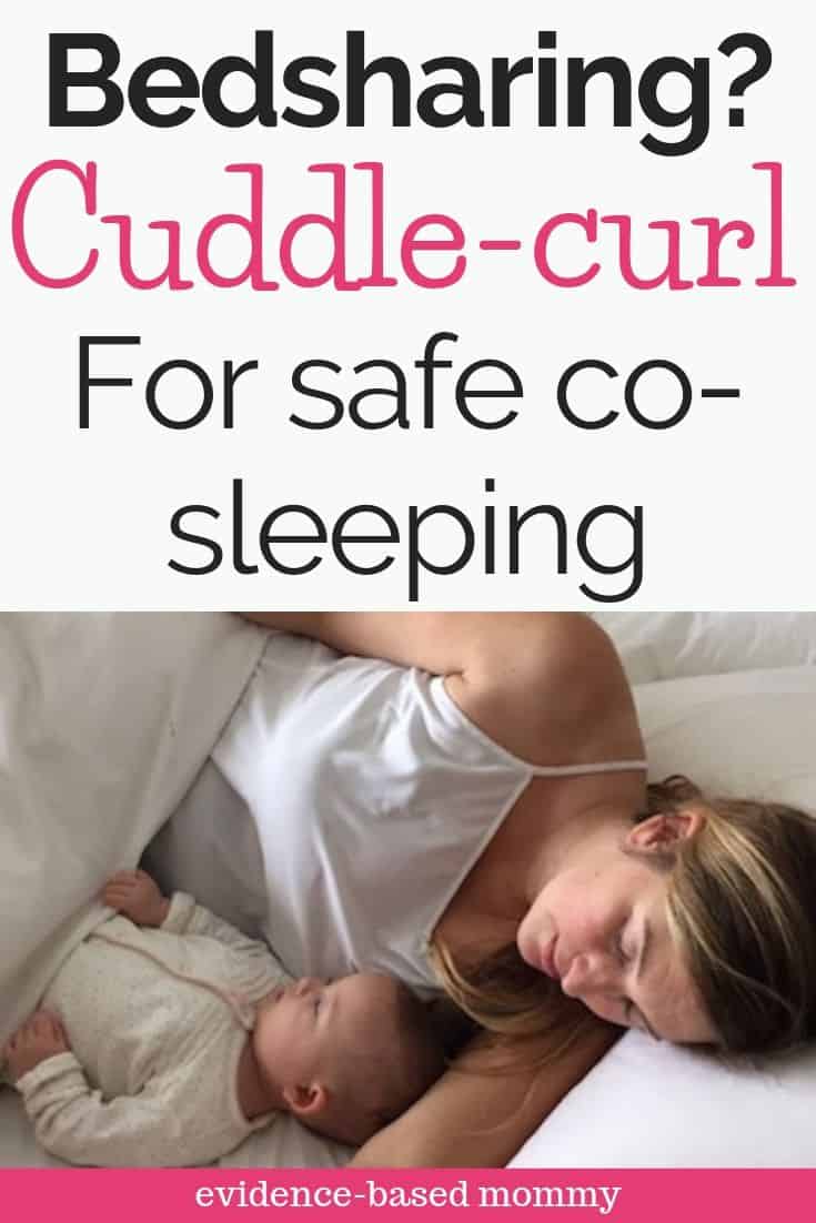 cuddle curl for safe co sleeping