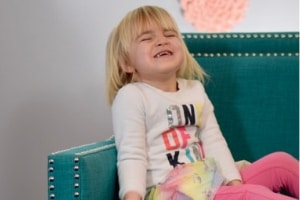giggling little girl