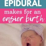 baby born with no epidural
