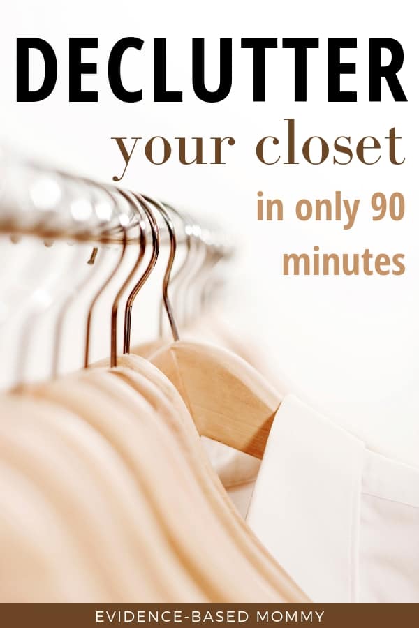 declutter your closet