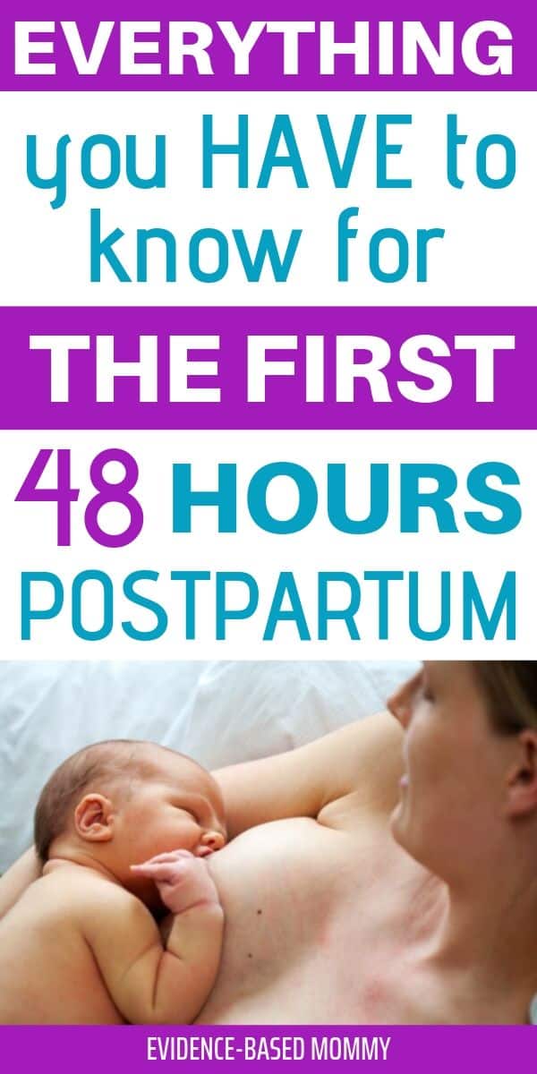 first 48 hours postpartum