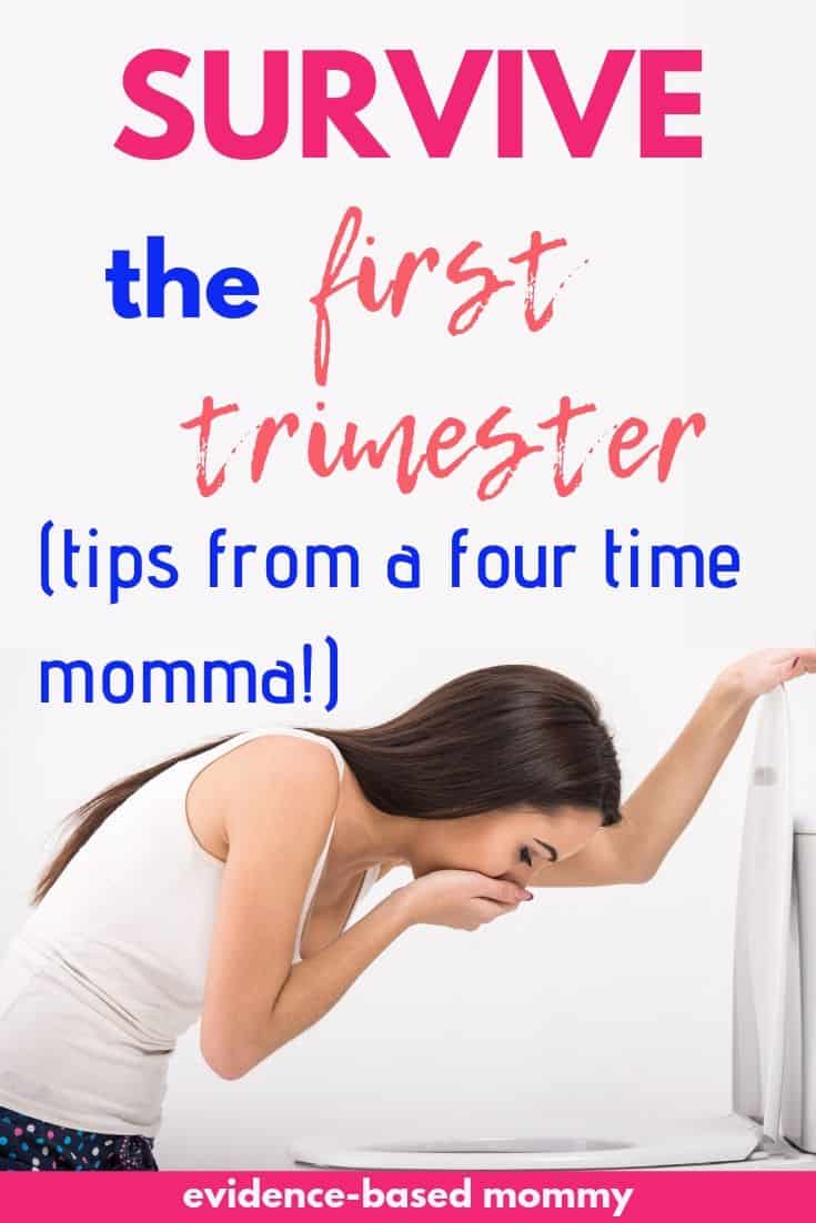 first trimester survival tips