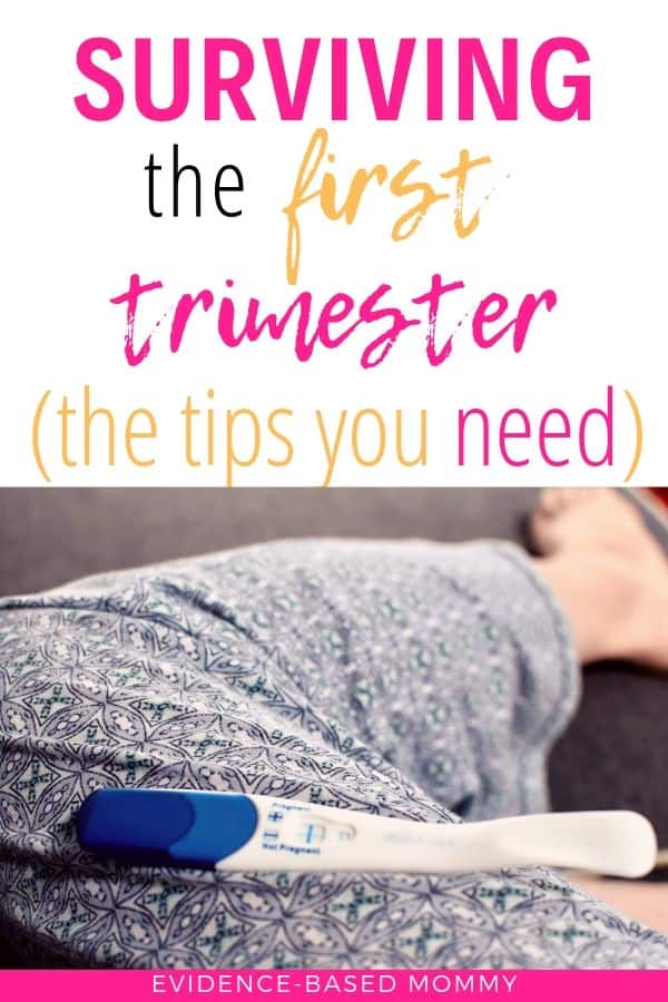 Tips to survive the first trimester