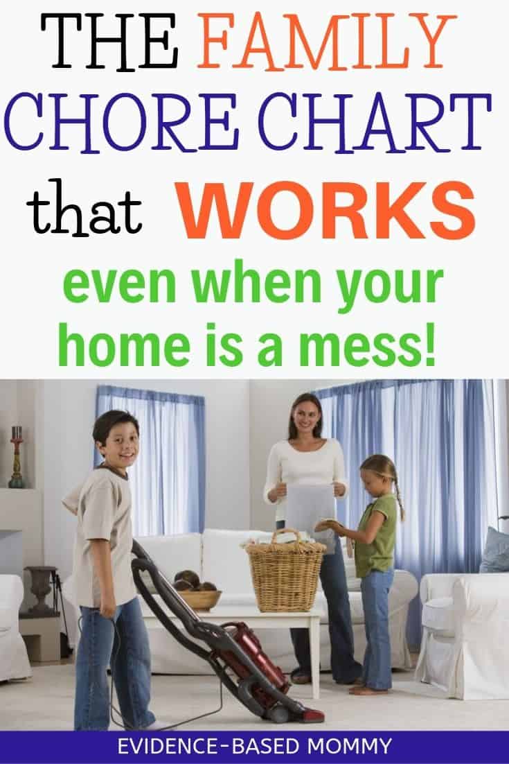 family chore chart
