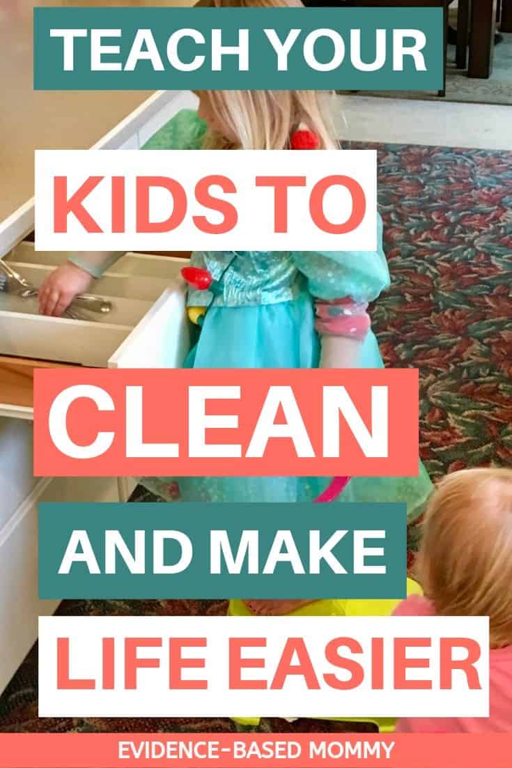 teach kids to clean