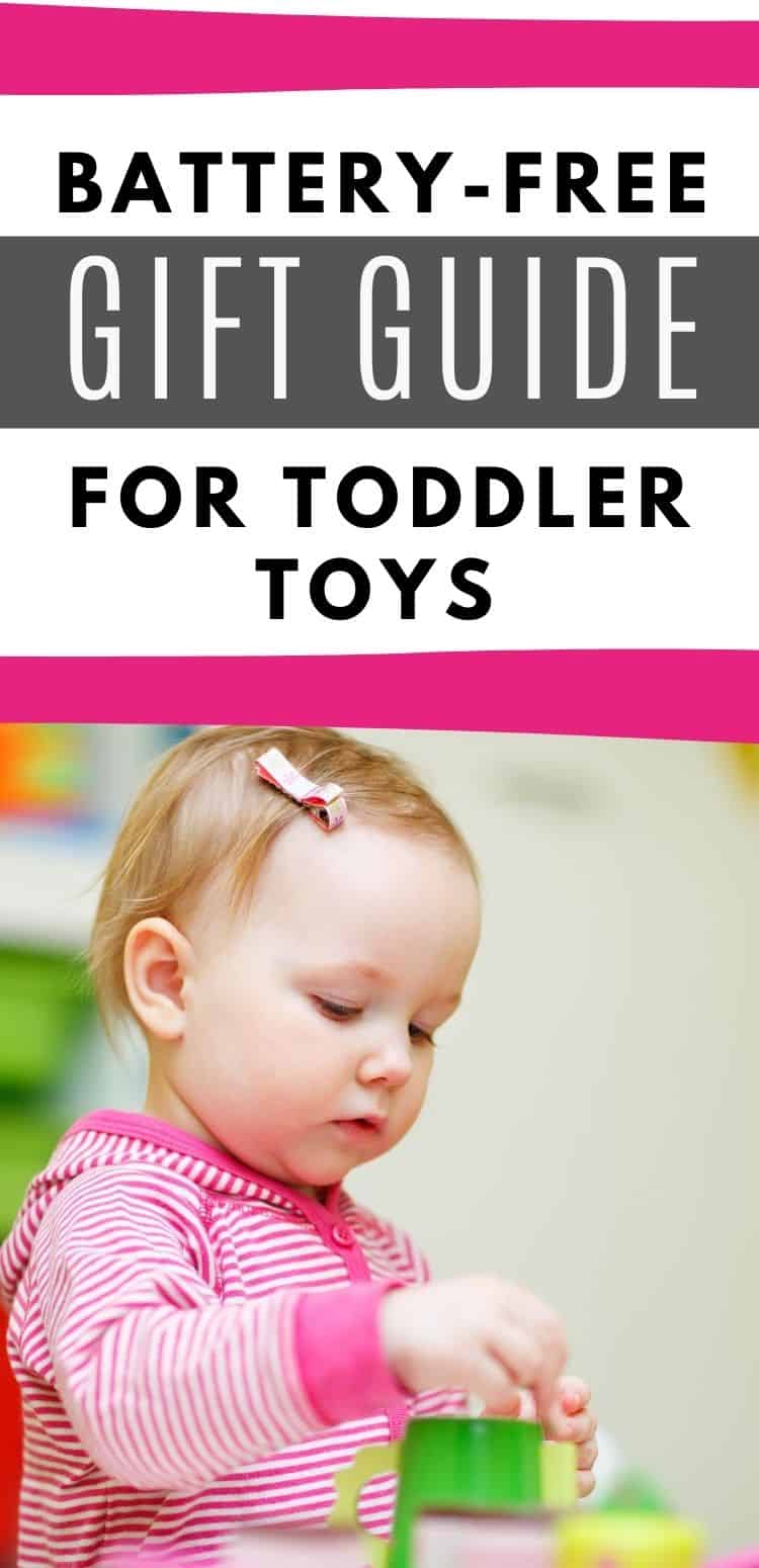 battery free gift guide for toddler toys