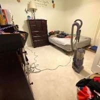 clean room after small