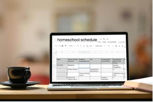 homeschool-schedule-on-laptop