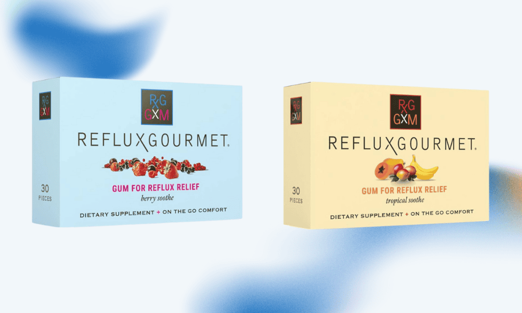 reflux gourmet alginate chewing gum