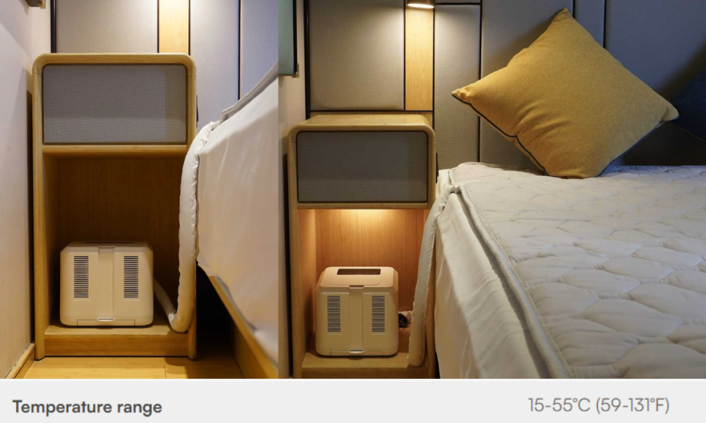 HydroSnooze Temperature Features