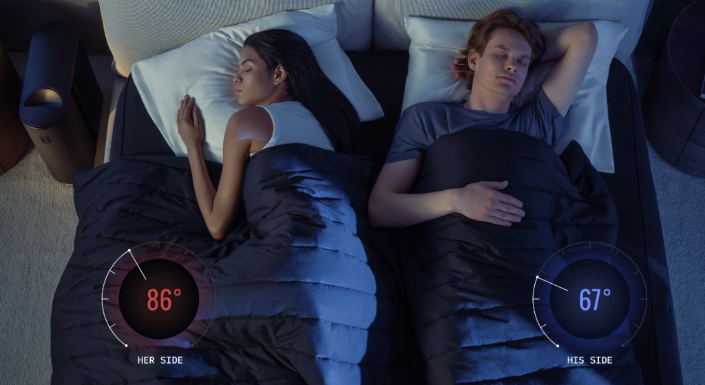 eight sleep tempeture range
