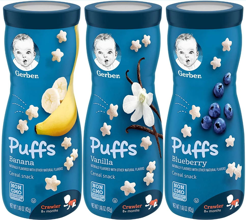 gerber puffs
