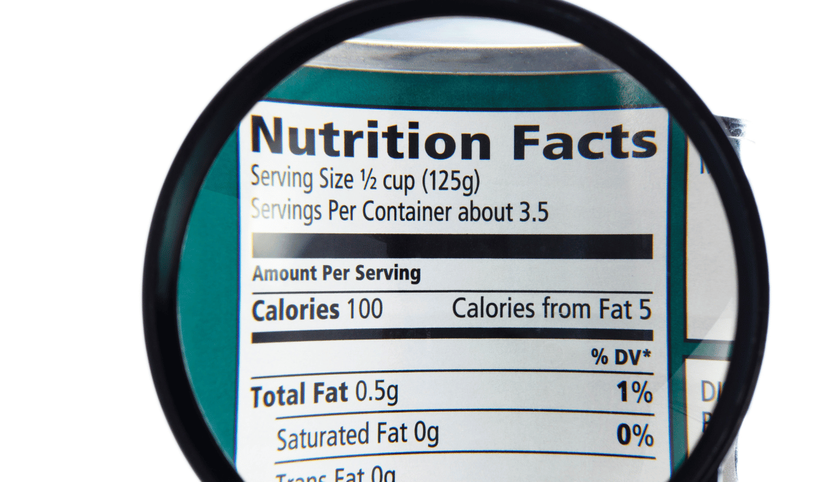 nutrition facts