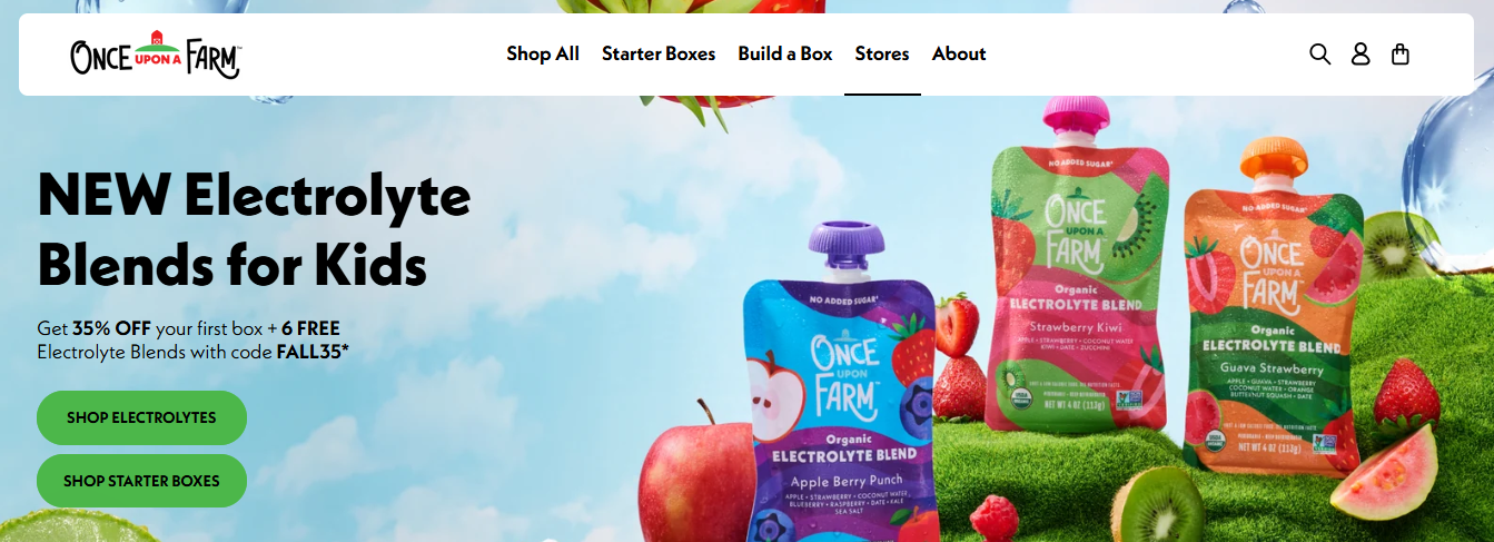 Once Upon a Farm’s Stage Coverage