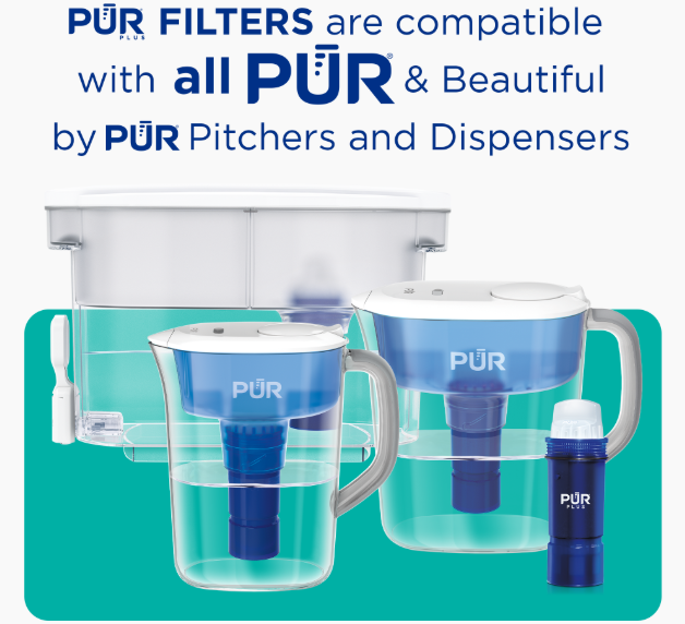PUR PLUS Pitcher & Dispenser Filter: Best Overall Pitcher for PFAS